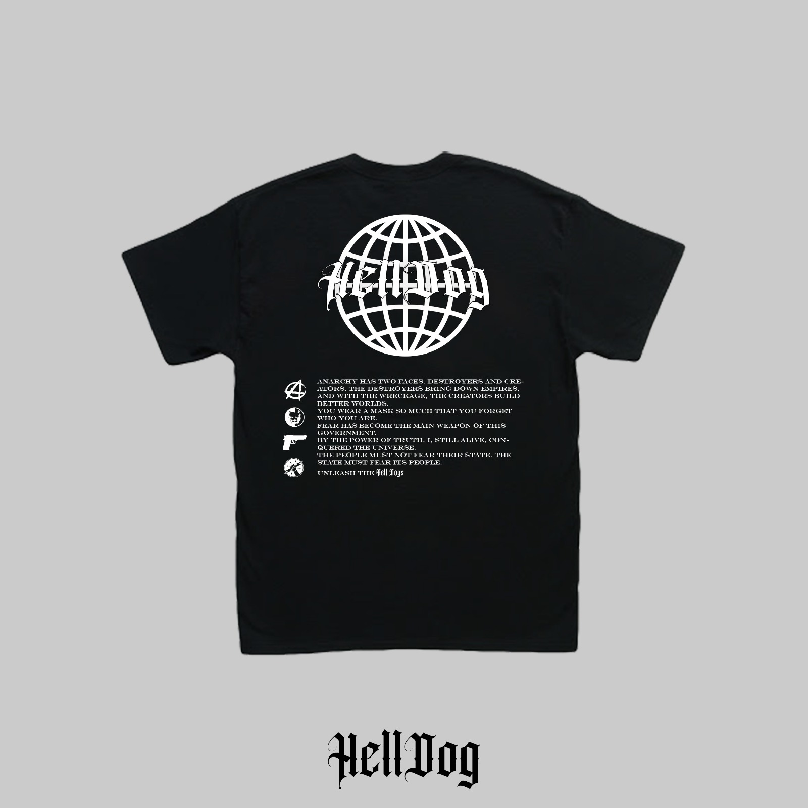 Hell Dog modelo 08 - costas