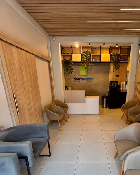 Recepção da OdontoCentro em Botucatu