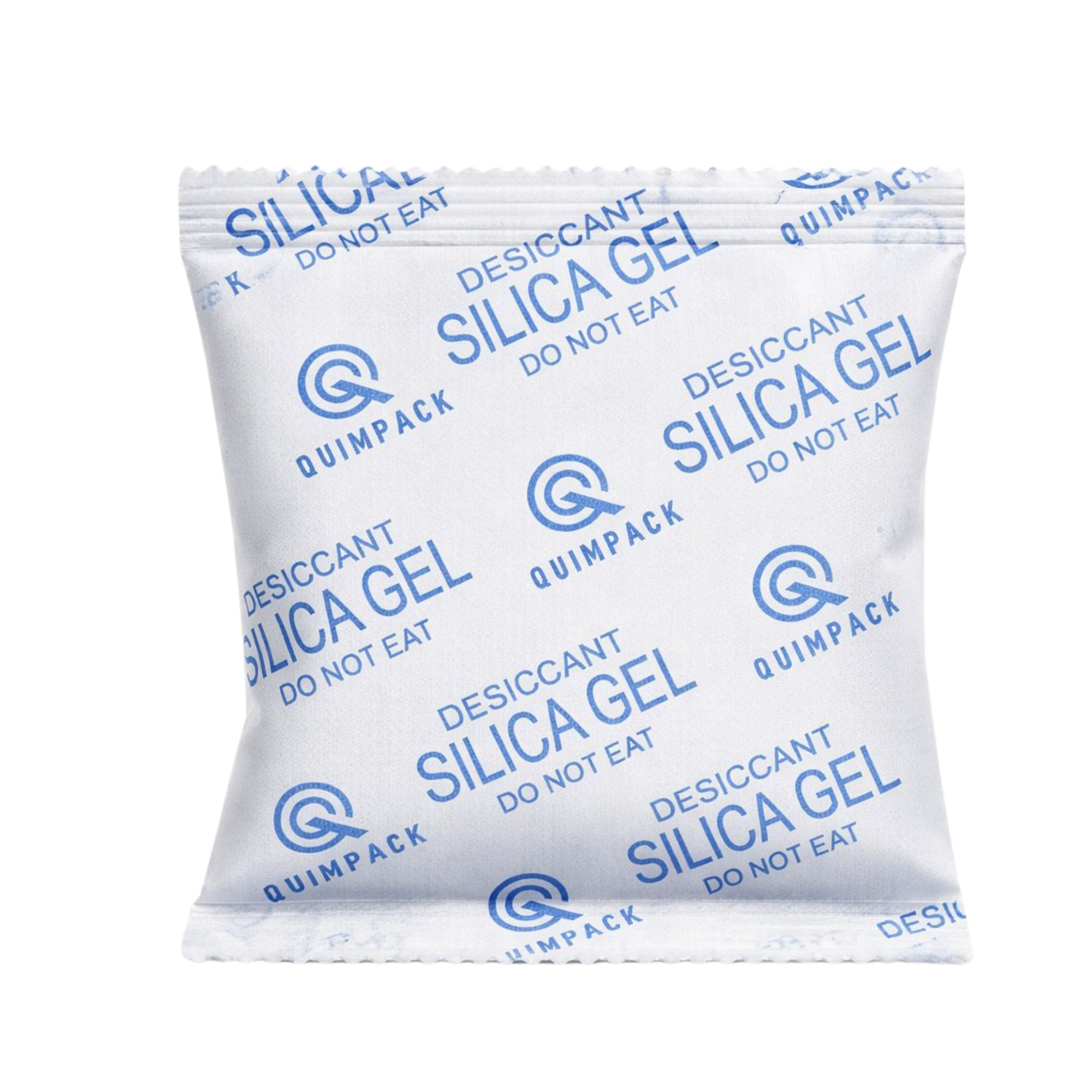 Sachê de Sílica Gel Quimpack em tamanho grande