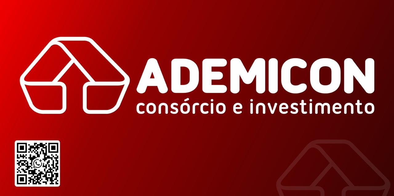 Logotipo Ademicon — consórcio e investimento