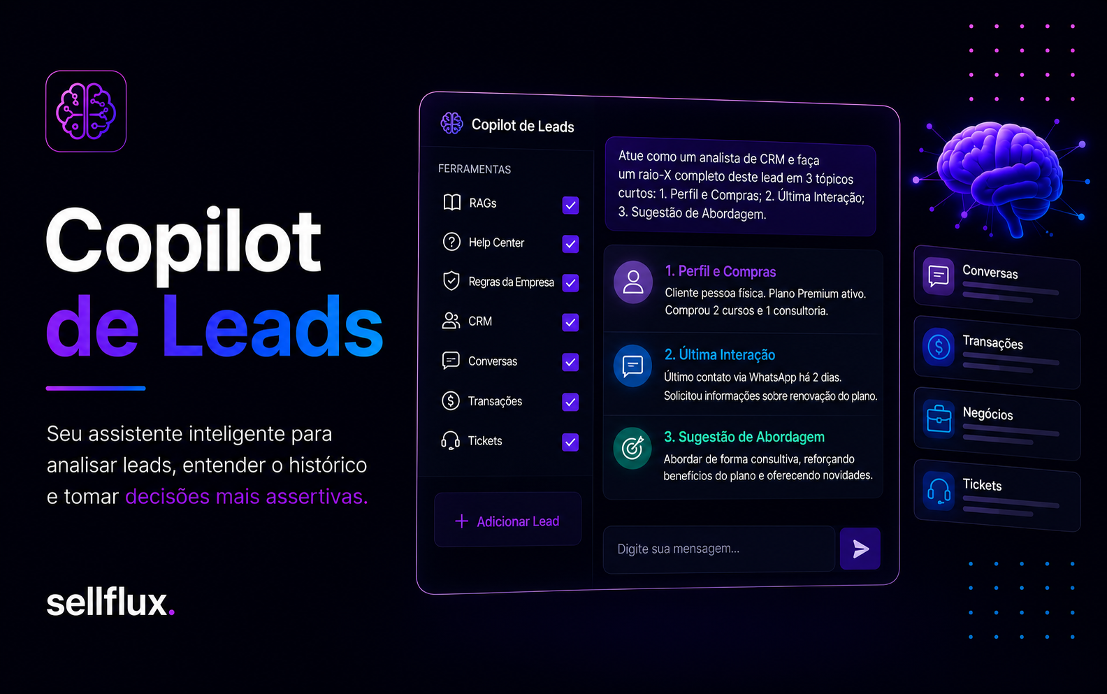 Copilot de Leads: O que é e como utilizá-lo para analisar seu cliente